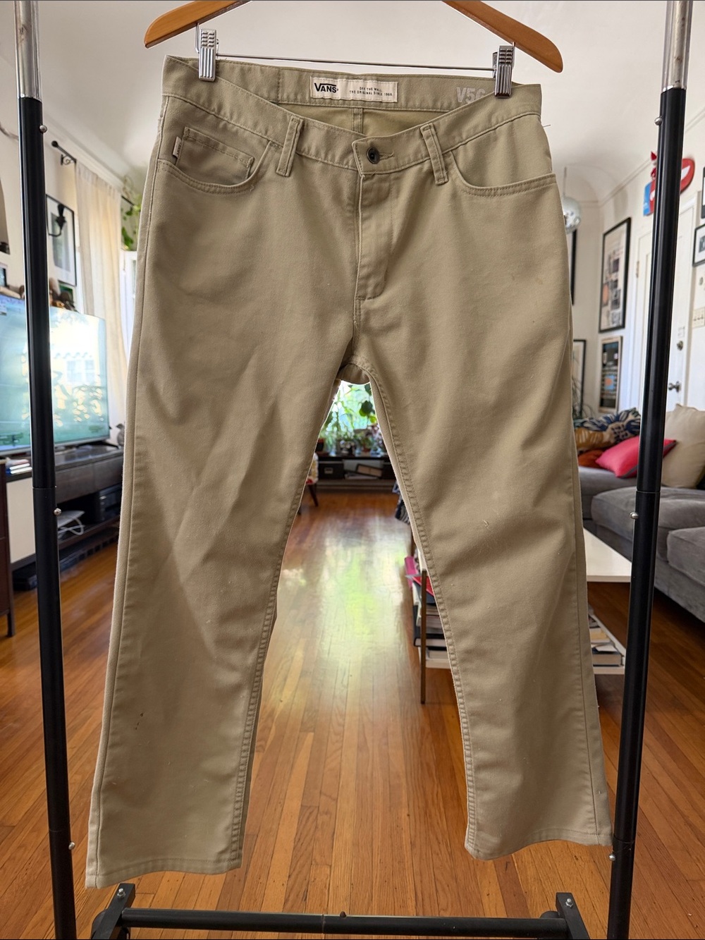 Vans Khaki Straight Chino Pants
